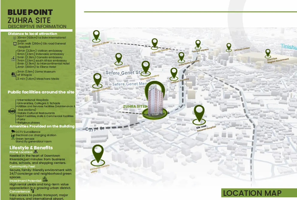 Sarbet Blue Point — Sarbet (Diplomat area / AU roundabout), Addis Ababa